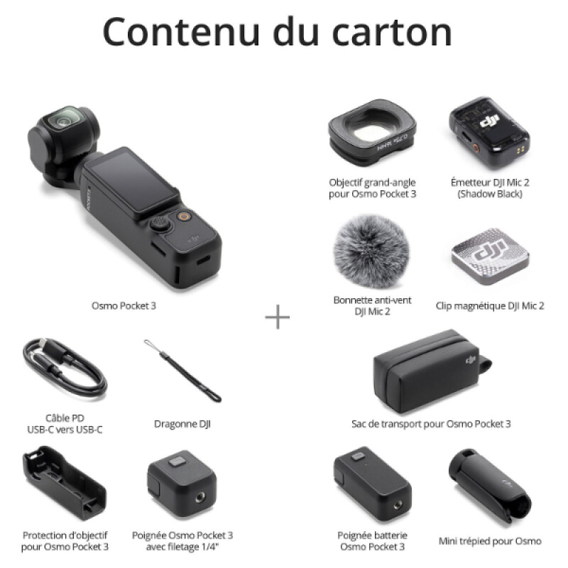 DJI Osmo Pocket 3 Creator Combo