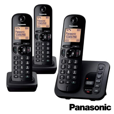 TELEPHONE PANASONIC KX-TGC223 TRIO NOIR